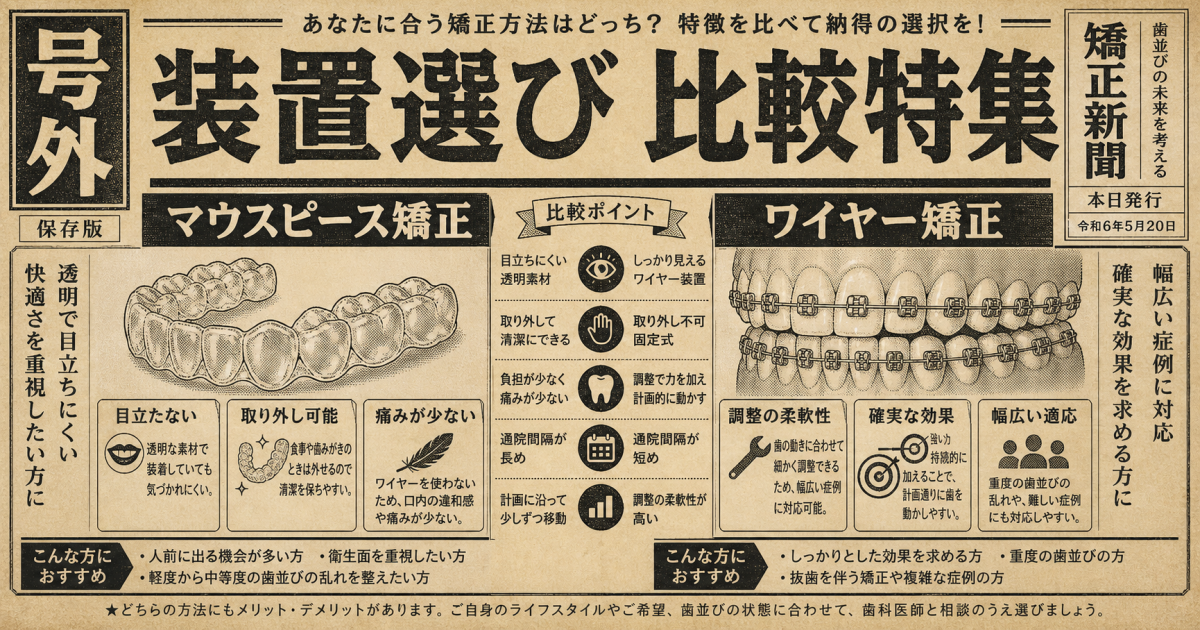 私の歯並びも部分矯正できる？適応症例のセルフチェック基準