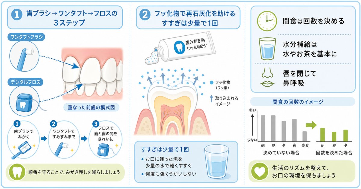 歯並びのタイプとお子様・大人ごとの傾向